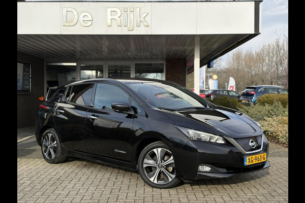 Nissan Leaf N-Connecta 40 kWh (SoH 90%!) | Navi, Carplay/Android, 360camera, ACC, Stoel+Stuur+Achterbankverw. |
