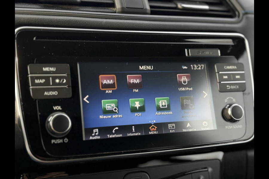 Nissan Leaf N-Connecta 40 kWh (SoH 90%!) | Navi, Carplay/Android, 360camera, ACC, Stoel+Stuur+Achterbankverw. |