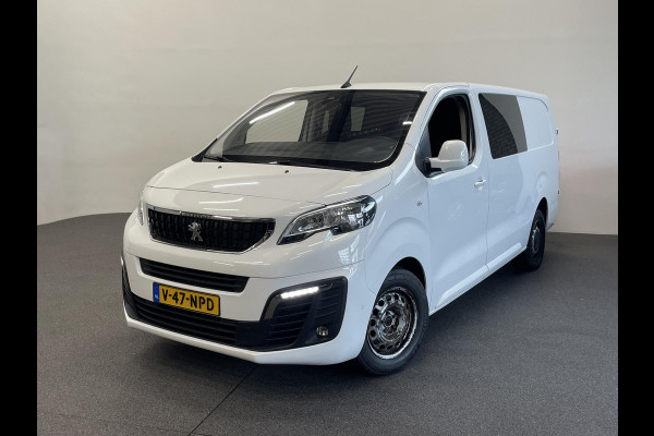 Peugeot Expert 2.0 BlueHDI 120 L3H1 Asphalt Dubbele Cabine Automaat Trekhaak Navigatie Apple Carplay/Android Auto Parkeersensoren Cruise Control Airco