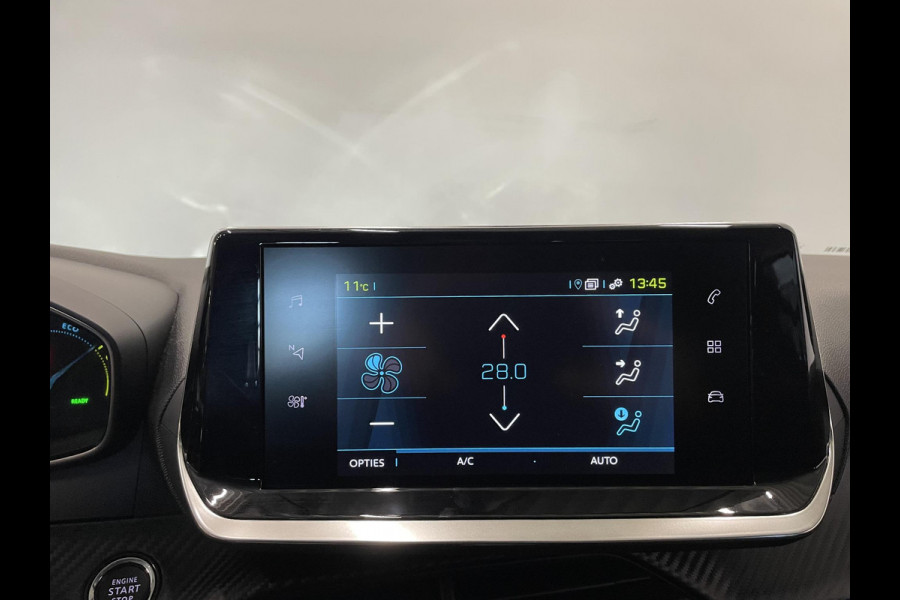 Peugeot e-208 EV Active Pack 50 kWh SOH 100% Airco Navi Carplay Cruise Control PDC Achter Full LED 16" LM Velgen