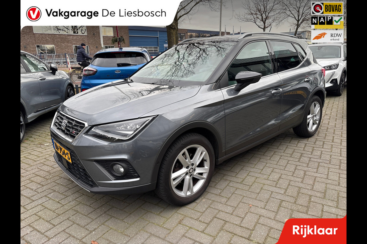 Seat Arona 1.0 TSI FR Business Intense automaat / navi / camera / afn trekhaak / cruise / stoelverw