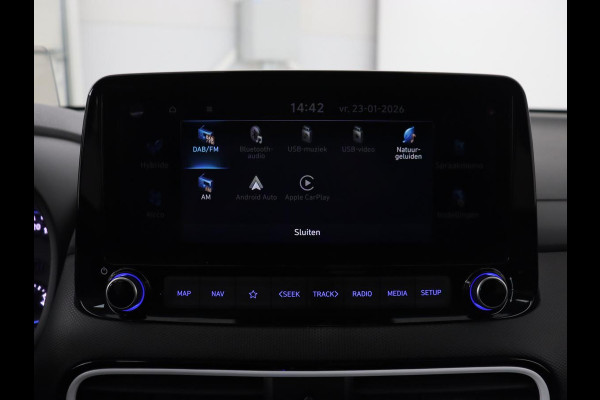 Hyundai Kona 1.6 GDI HEV Premium | Leder | Stoelventilatie | Adaptive cruise | Head-Up | Carplay | Camera | Achterbankverwarming | Navigatie | Keyless | Climate control