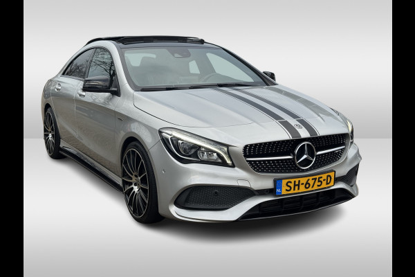 Mercedes-Benz CLA-Klasse 180 WhiteArt Edition / Panoramadak / Camera / Leder&Alcantara / 19'' / Keyless / Navigatie / Stoelverwarming / Cruise Control