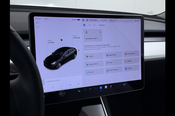 Tesla Model 3 Performance AWD 75 kWh VAN €24.900,- NU VOOR SLECHTS €21.440,- Uw LENTEVOORDEEL €3.460,- |SOH 86% | 20 inch velgen (als nieuw) | Zeer nette staat | Rijklaar geleverd incl. 12 mnd Bovag-garantie | Tesla fabrieksgarantie op de hoogvolt accu t/m 13-12-2027 of 192.000 km