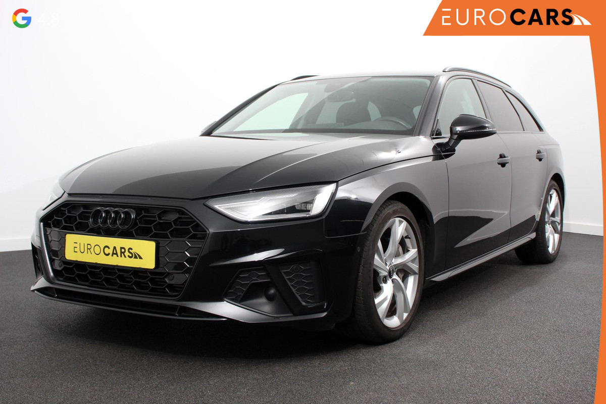 Audi A4 Avant 40 TFSI 204pk S-tronic S-Line Black Edition | Navigatie | Apple Carplay/Android Auto | Adaptive Cruise Control | Parkeersensoren | Camera | Dodehoek Assistent | Elektrische Achterklep | Stoelverwarming | Climate Control |