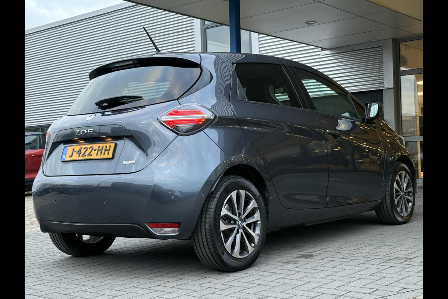 Renault ZOE R135 Intens 52 kWh | Accuhuur | DC Lader | Easy Link 9'' | Dodehoeksensoren | Climate Control | Cruise Control | Achteruitrijcamera | Navi |