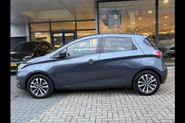 Renault ZOE R135 Intens 52 kWh | Accuhuur | DC Lader | Easy Link 9'' | Dodehoeksensoren | Climate Control | Cruise Control | Achteruitrijcamera | Navi |