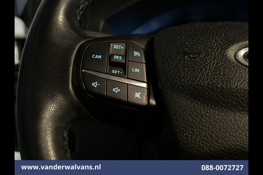 Ford Transit Custom 2.0 TDCI L2H1 Euro6 Airco | Camera | Navigatie | LED | Cruisecontrol | Stoelverwarming Verwarmde voorruit, Parkeersensoren, Bijrijdersbank