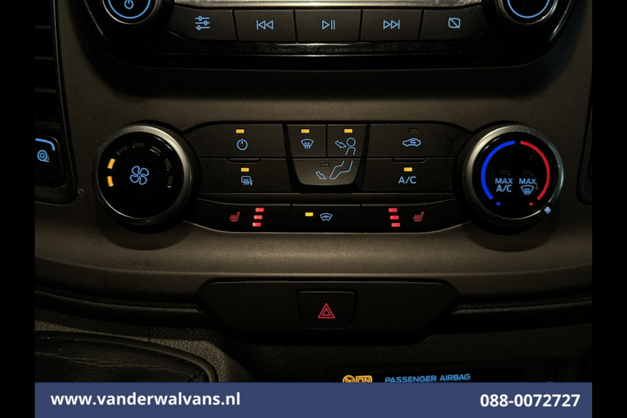 Ford Transit Custom 2.0 TDCI L2H1 Euro6 Airco | Camera | Navigatie | LED | Cruisecontrol | Stoelverwarming Verwarmde voorruit, Parkeersensoren, Bijrijdersbank
