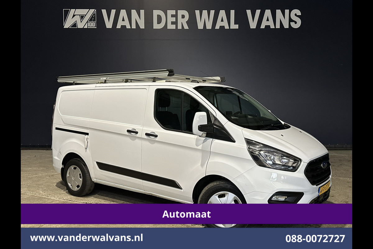 Ford Transit Custom 2.0 TDCI 130pk Automaat L1H1 Euro6 Airco | 2x zijdeur | Navigatie | Apple Carplay | LED | Cruisecontrol | Imperiaal Trekhaak, Android Auto, Parkeersensoren, BPM VRIJ