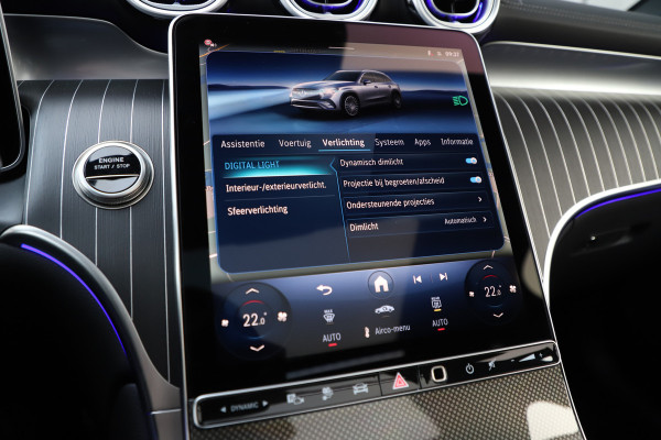 Mercedes-Benz GLC 300e AMG 4-Matic | 313PK | Luchtvering | Head-up | Achterasbesturing | Massage | Keyless-go | Burmester | Digital-light | Distro