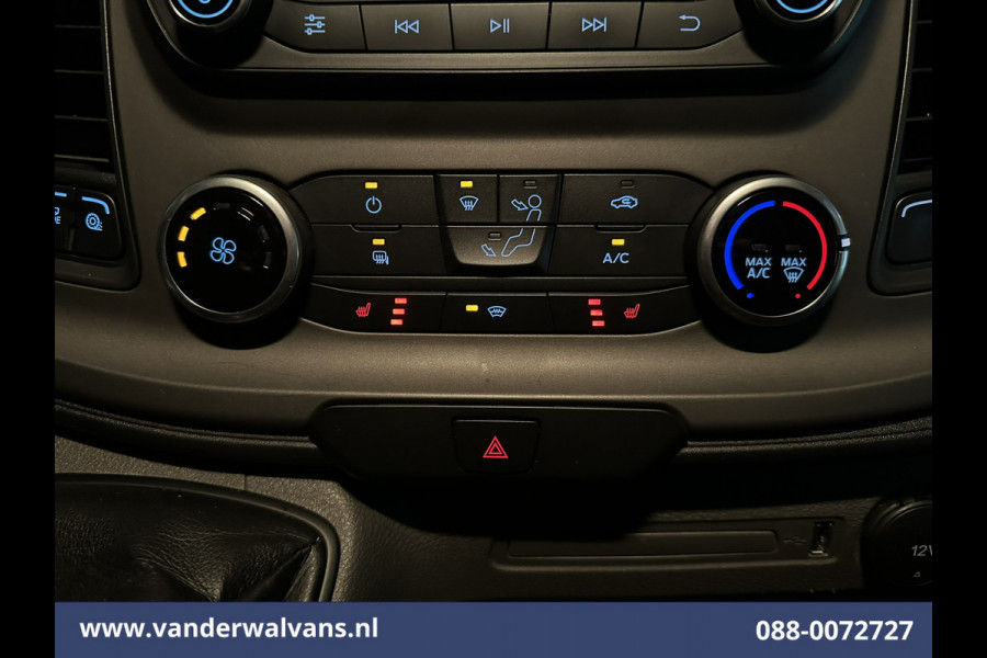 Ford Transit 2.0 TDCI 131pk L4H3 Jumbo Euro6 Airco | Camera | Cruisecontrol | Stoelverwarming | Verwarmde voorruit Parkeersensoren, Bijrijdersbank