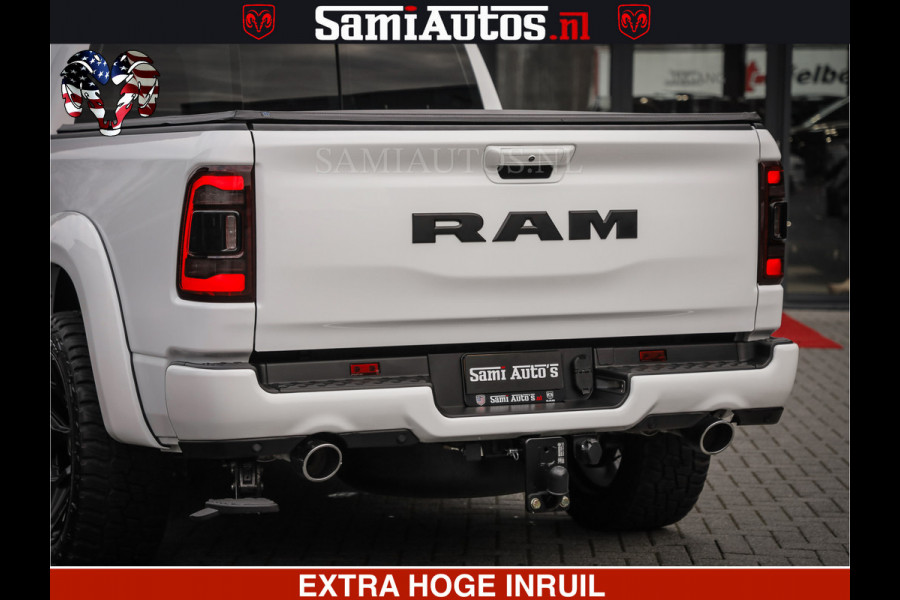 Dodge Ram LARAMIE SPORT | V8 5.7 402PK | Krachtige Hemi | Panorama Dak | 12' Scherm | LPG | Comfortabele Dubbele Cabine met Royale 5 Zitplaatsen | NIEUW EN BPM vrij | Nu Leverbaar uit Voorraad | Nr 2528 - 1276 |