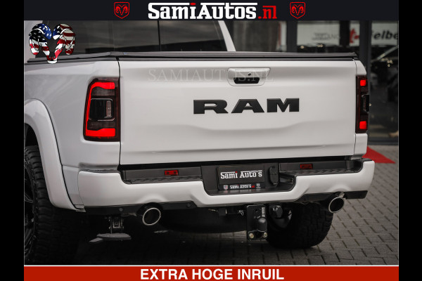 Dodge Ram LARAMIE SPORT | V8 5.7 402PK | Krachtige Hemi | Panorama Dak | 12' Scherm | LPG | Comfortabele Dubbele Cabine met Royale 5 Zitplaatsen | NIEUW EN BPM vrij | Nu Leverbaar uit Voorraad | Nr 2528 - 1276 |