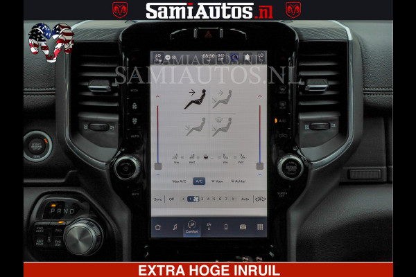 Dodge Ram LARAMIE SPORT | V8 5.7 402PK | Krachtige Hemi | Panorama Dak | 12' Scherm | LPG | Comfortabele Dubbele Cabine met Royale 5 Zitplaatsen | NIEUW EN BPM vrij | Nu Leverbaar uit Voorraad | Nr 2528 - 1276 |