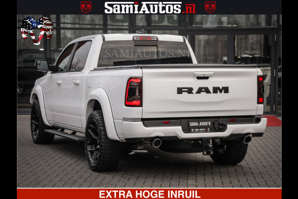 Dodge Ram LARAMIE SPORT | V8 5.7 402PK | Krachtige Hemi | Panorama Dak | 12' Scherm | LPG | Comfortabele Dubbele Cabine met Royale 5 Zitplaatsen | NIEUW EN BPM vrij | Nu Leverbaar uit Voorraad | Nr 2528 - 1276 |