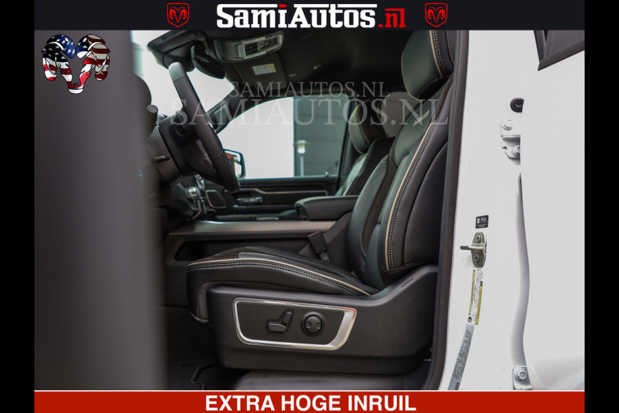 Dodge Ram LARAMIE SPORT | V8 5.7 402PK | Krachtige Hemi | Panorama Dak | 12' Scherm | LPG | Comfortabele Dubbele Cabine met Royale 5 Zitplaatsen | NIEUW EN BPM vrij | Nu Leverbaar uit Voorraad | Nr 2528 - 1276 |