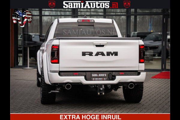 Dodge Ram LARAMIE SPORT | V8 5.7 402PK | Krachtige Hemi | Panorama Dak | 12' Scherm | LPG | Comfortabele Dubbele Cabine met Royale 5 Zitplaatsen | NIEUW EN BPM vrij | Nu Leverbaar uit Voorraad | Nr 2528 - 1276 |
