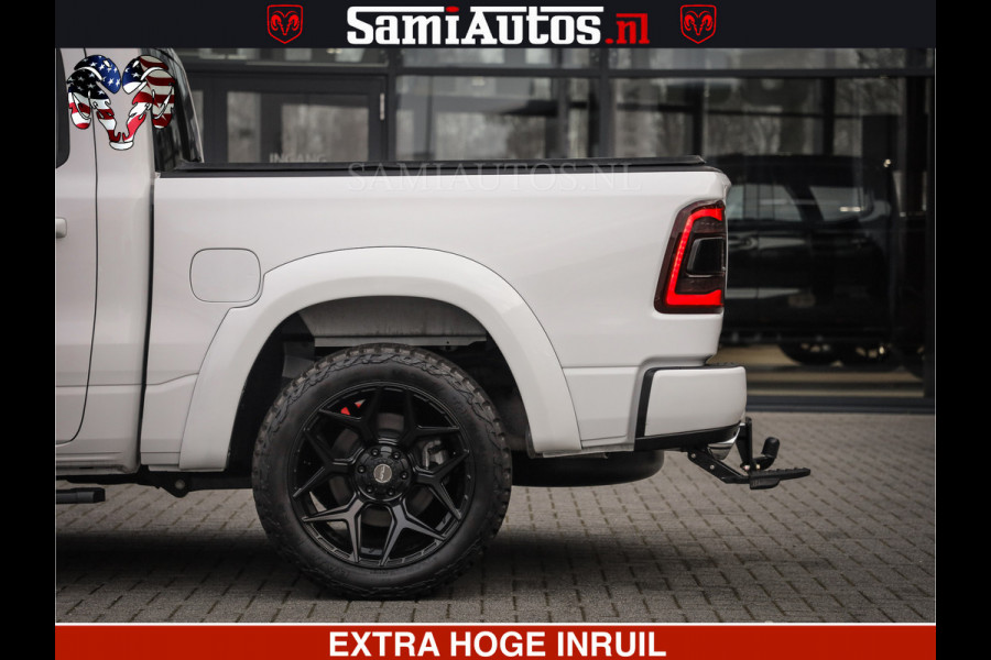 Dodge Ram LARAMIE SPORT | V8 5.7 402PK | Krachtige Hemi | Panorama Dak | 12' Scherm | LPG | Comfortabele Dubbele Cabine met Royale 5 Zitplaatsen | NIEUW EN BPM vrij | Nu Leverbaar uit Voorraad | Nr 2528 - 1276 |