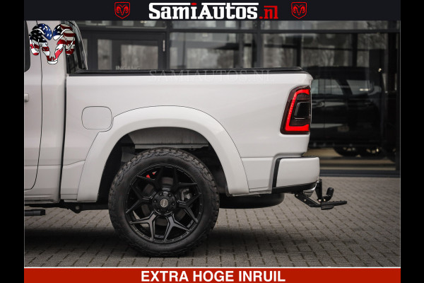 Dodge Ram LARAMIE SPORT | V8 5.7 402PK | Krachtige Hemi | Panorama Dak | 12' Scherm | LPG | Comfortabele Dubbele Cabine met Royale 5 Zitplaatsen | NIEUW EN BPM vrij | Nu Leverbaar uit Voorraad | Nr 2528 - 1276 |