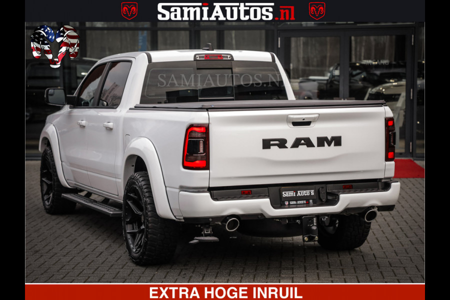 Dodge Ram LARAMIE SPORT | V8 5.7 402PK | Krachtige Hemi | Panorama Dak | 12' Scherm | LPG | Comfortabele Dubbele Cabine met Royale 5 Zitplaatsen | NIEUW EN BPM vrij | Nu Leverbaar uit Voorraad | Nr 2528 - 1276 |