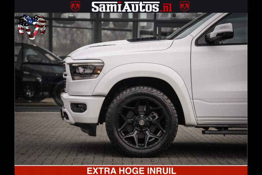 Dodge Ram LARAMIE SPORT | V8 5.7 402PK | Krachtige Hemi | Panorama Dak | 12' Scherm | LPG | Comfortabele Dubbele Cabine met Royale 5 Zitplaatsen | NIEUW EN BPM vrij | Nu Leverbaar uit Voorraad | Nr 2528 - 1276 |