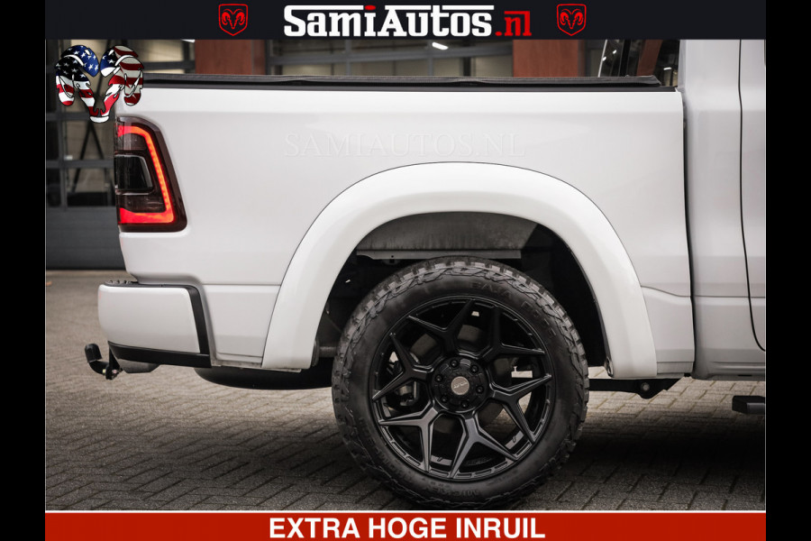 Dodge Ram LARAMIE SPORT | V8 5.7 402PK | Krachtige Hemi | Panorama Dak | 12' Scherm | LPG | Comfortabele Dubbele Cabine met Royale 5 Zitplaatsen | NIEUW EN BPM vrij | Nu Leverbaar uit Voorraad | Nr 2528 - 1276 |