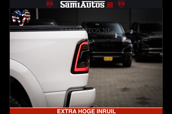 Dodge Ram LARAMIE SPORT | V8 5.7 402PK | Krachtige Hemi | Panorama Dak | 12' Scherm | LPG | Comfortabele Dubbele Cabine met Royale 5 Zitplaatsen | NIEUW EN BPM vrij | Nu Leverbaar uit Voorraad | Nr 2528 - 1276 |