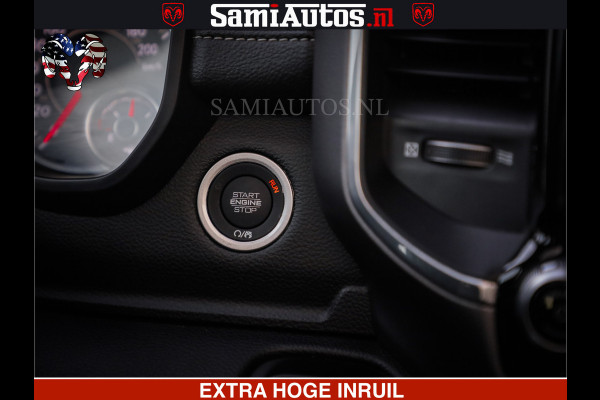 Dodge Ram LARAMIE SPORT | V8 5.7 402PK | Krachtige Hemi | Panorama Dak | 12' Scherm | LPG | Comfortabele Dubbele Cabine met Royale 5 Zitplaatsen | NIEUW EN BPM vrij | Nu Leverbaar uit Voorraad | Nr 2528 - 1276 |