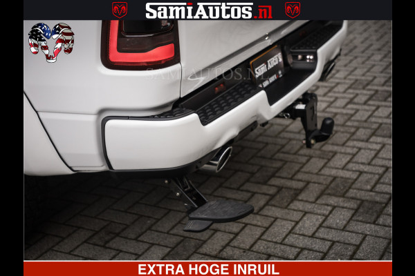 Dodge Ram LARAMIE SPORT | V8 5.7 402PK | Krachtige Hemi | Panorama Dak | 12' Scherm | LPG | Comfortabele Dubbele Cabine met Royale 5 Zitplaatsen | NIEUW EN BPM vrij | Nu Leverbaar uit Voorraad | Nr 2528 - 1276 |