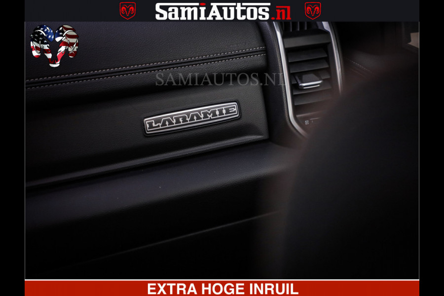Dodge Ram LARAMIE SPORT | V8 5.7 402PK | Krachtige Hemi | Panorama Dak | 12' Scherm | LPG | Comfortabele Dubbele Cabine met Royale 5 Zitplaatsen | NIEUW EN BPM vrij | Nu Leverbaar uit Voorraad | Nr 2528 - 1276 |