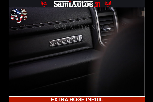 Dodge Ram LARAMIE SPORT | V8 5.7 402PK | Krachtige Hemi | Panorama Dak | 12' Scherm | LPG | Comfortabele Dubbele Cabine met Royale 5 Zitplaatsen | NIEUW EN BPM vrij | Nu Leverbaar uit Voorraad | Nr 2528 - 1276 |