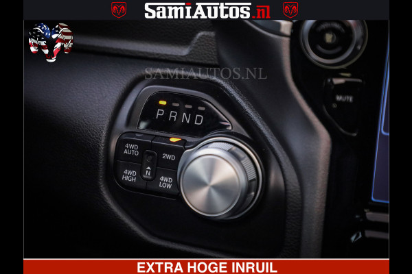 Dodge Ram LARAMIE SPORT | V8 5.7 402PK | Krachtige Hemi | Panorama Dak | 12' Scherm | LPG | Comfortabele Dubbele Cabine met Royale 5 Zitplaatsen | NIEUW EN BPM vrij | Nu Leverbaar uit Voorraad | Nr 2528 - 1276 |