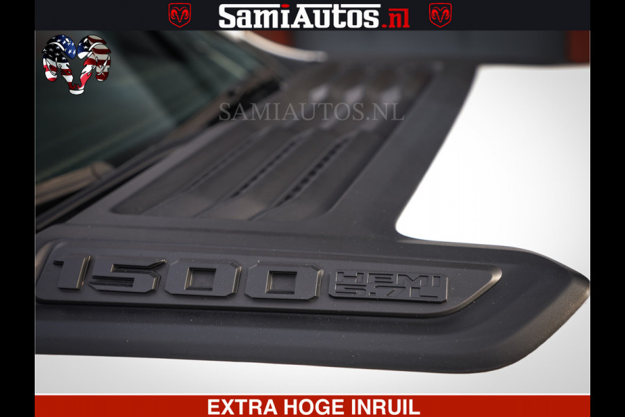 Dodge Ram LARAMIE SPORT | V8 5.7 402PK | Krachtige Hemi | Panorama Dak | 12' Scherm | LPG | Comfortabele Dubbele Cabine met Royale 5 Zitplaatsen | NIEUW EN BPM vrij | Nu Leverbaar uit Voorraad | Nr 2528 - 1276 |