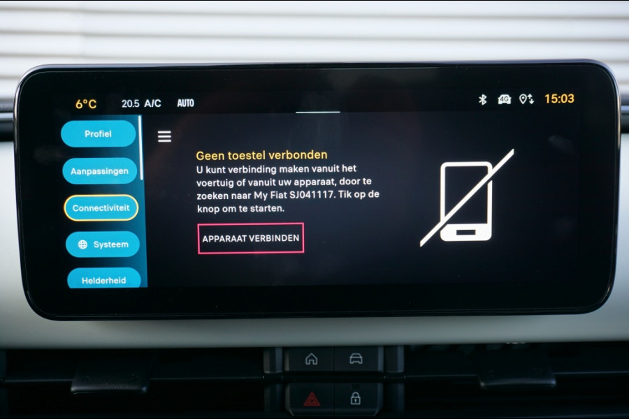 Fiat 600 1.2 Hybrid La Prima Automaat LEDER | CLIMA | MEEST LUXE!