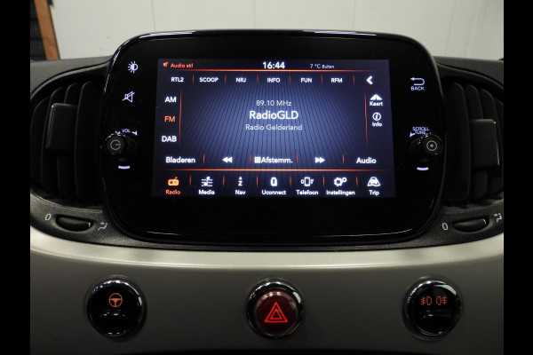 Fiat 500C Cabrio 1.2i Aut. Star NAVI-APP/AIRCO/CRUISE/PDC/16"LMV!