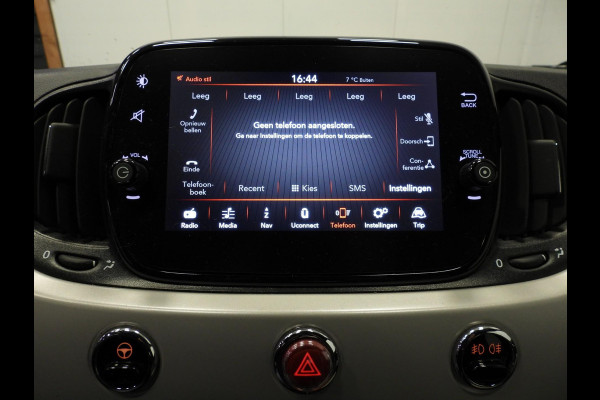 Fiat 500C Cabrio 1.2i Aut. Star NAVI-APP/AIRCO/CRUISE/PDC/16"LMV!