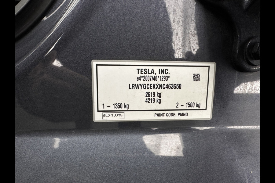 Tesla Model Y Long Range AWD 75 kWh [ 3-Fase ] {SOH-87%} (INCL-BTW) Aut. *PANO | AUTO-PILOT | LEATHER | NAVI-FULLMAP | MATRIX-LED | KEYLESS | CAMERA | DAB+ | HEATED-COMFORTSEATS | PRIVACY-GLASS | TOPVIEW |  19''ALU*