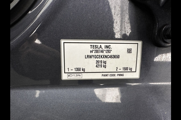 Tesla Model Y Long Range AWD 75 kWh [ 3-Fase ] {SOH-87%} (INCL-BTW) Aut. *PANO | AUTO-PILOT | LEATHER | NAVI-FULLMAP | MATRIX-LED | KEYLESS | CAMERA | DAB+ | HEATED-COMFORTSEATS | PRIVACY-GLASS | TOPVIEW |  19''ALU*