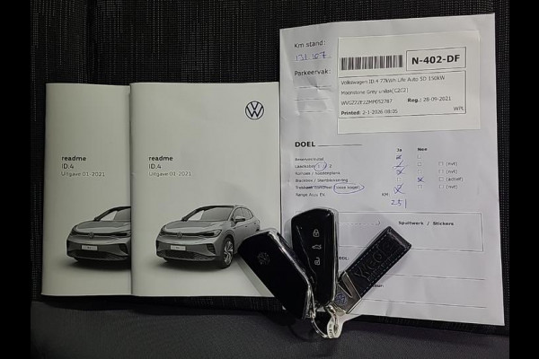 Volkswagen ID.4 Life 77 kWh | Trekhaak | Navi | Carplay |