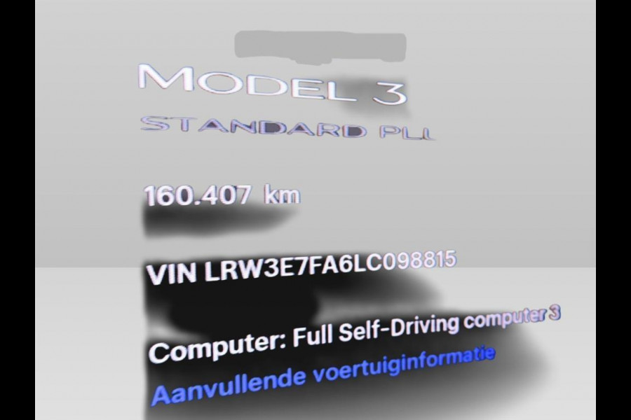 Tesla Model 3 Standard RWD Plus 60 kWh |SOH 92%|Trekhaak