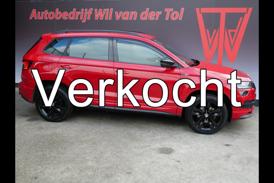 Škoda Karoq 1.5 TSI ACT SPORTLINE | AUTOMAAT | A.C.C | VIRTUAL | TREKHAAK | 1e EIG | DEALER O-H!!