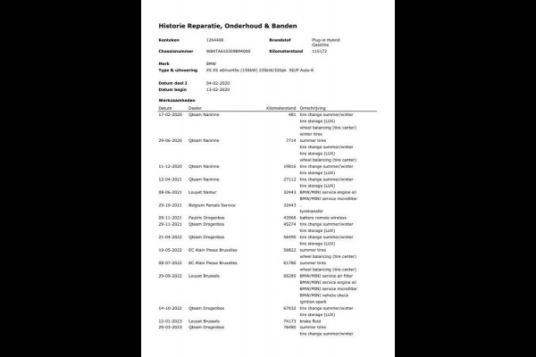 BMW X5 xDrive45e Executive LEER / DEALER ONDERHOUDEN / LUCHTVERING / CARPLAY / CAMERA