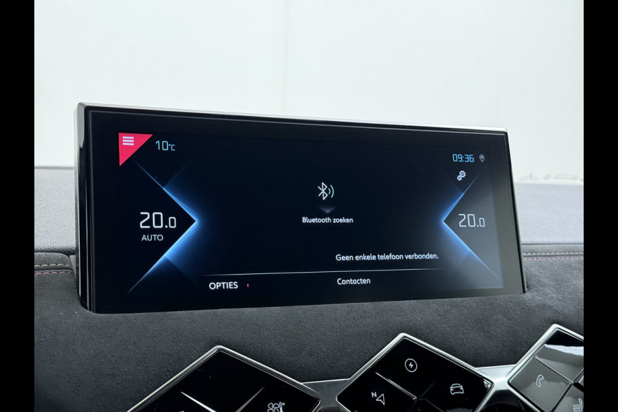 DS DS 3 Crossback DS Performance 50 kWh Navi180°Camera Apple Carplay Android Auto 1/2 Leer Ecc Cruise Control Pdc Business SOH 92% Stoelverwarming Lmv Led DAB Isofix Privacy Glas Keyless 1e Eigenaar Origineel Nederlandse Auto