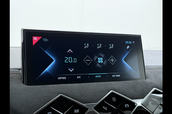 DS DS 3 Crossback DS Performance 50 kWh Navi180°Camera Apple Carplay Android Auto 1/2 Leer Ecc Cruise Control Pdc Business SOH 92% Stoelverwarming Lmv Led DAB Isofix Privacy Glas Keyless 1e Eigenaar Origineel Nederlandse Auto