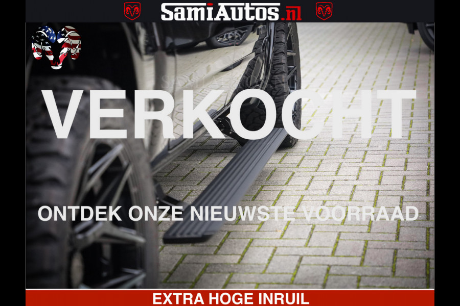 Dodge Ram 1500 Limited Night High Output 540HP 706Nm | Massage + Full Option | De Meest Luxe en Volle Pick-Up in zijn Klasse | Comfortabele Dubbele Cabine met Royale 5 Zitplaatsen | BPM vrij | Nu Leverbaar uit Voorraad | Voorraad Nr 2324 - 5142