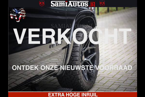 Dodge Ram 1500 Limited Night High Output 540HP 706Nm | Massage + Full Option | De Meest Luxe en Volle Pick-Up in zijn Klasse | Comfortabele Dubbele Cabine met Royale 5 Zitplaatsen | BPM vrij | Nu Leverbaar uit Voorraad | Voorraad Nr 2324 - 5142