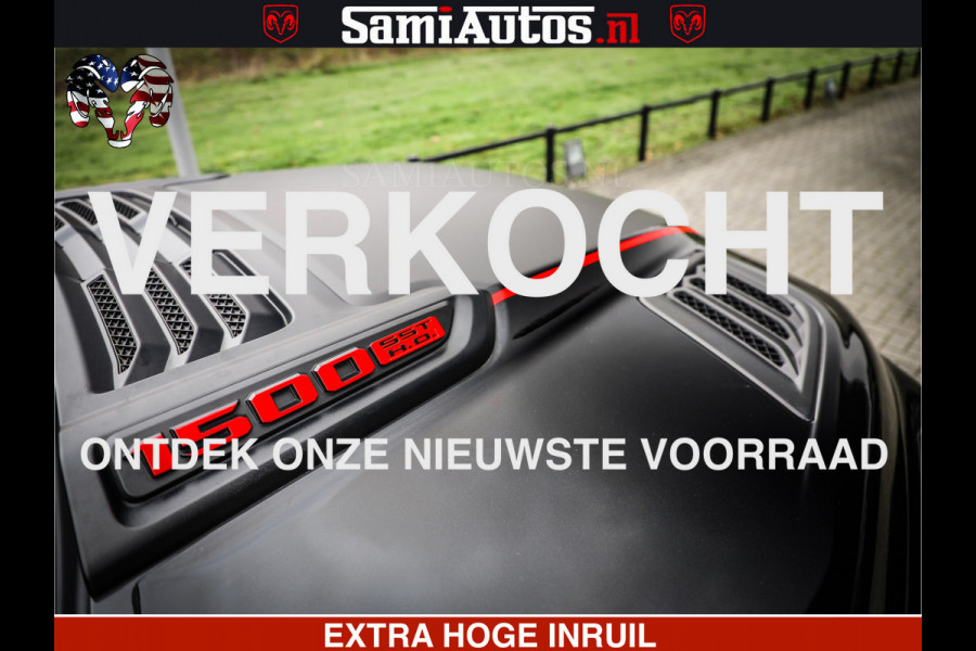 Dodge Ram 1500 Limited Night High Output 540HP 706Nm | Massage + Full Option | De Meest Luxe en Volle Pick-Up in zijn Klasse | Comfortabele Dubbele Cabine met Royale 5 Zitplaatsen | BPM vrij | Nu Leverbaar uit Voorraad | Voorraad Nr 2324 - 5142