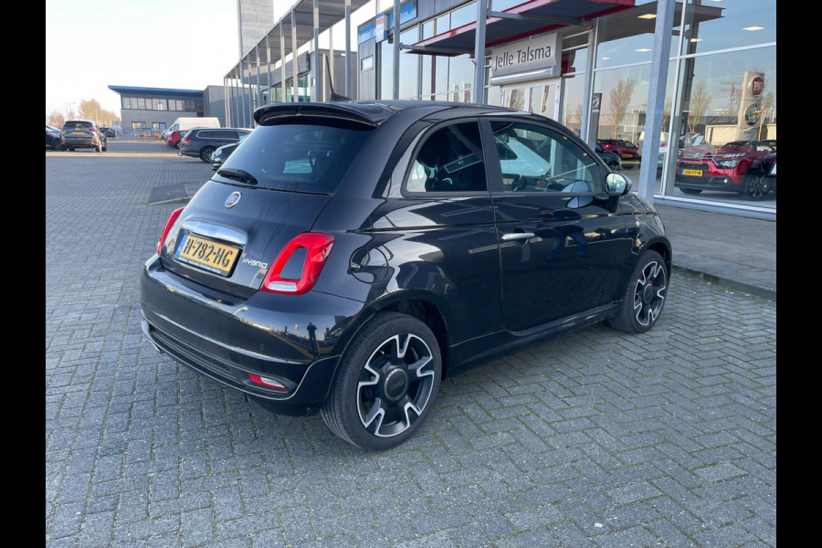 Fiat 500 1.0 Hybrid Rockstar | Panoramadak | Cruise control | Carplay/Android | Wordt verwacht, bel voor het maken van een afspraak!