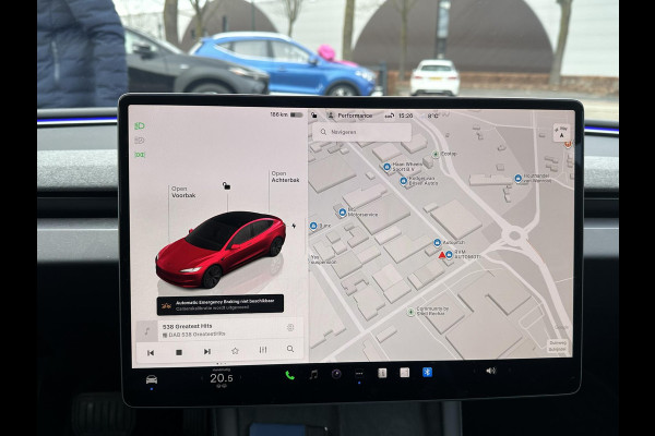 Tesla Model 3 RWD 60 kWh ORGI. NL 23.000KM! | VOLLEDIGE TESLA GARANTIE T/M 01/2028 OF 80.000KM| DE HOOGVOLTACCU EN AANDRIJFLIJN TOT 2032 of 160.000KM | ELEK. ACHTERKLEP| STOEL VENTILATIE